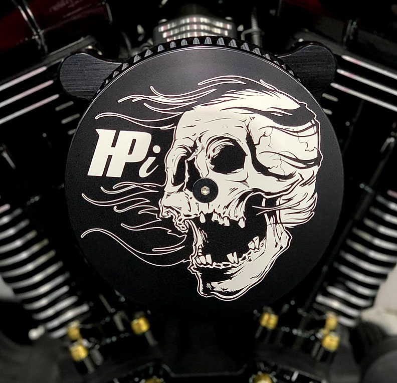 Detail Skull Air Cleaner Harley Nomer 23