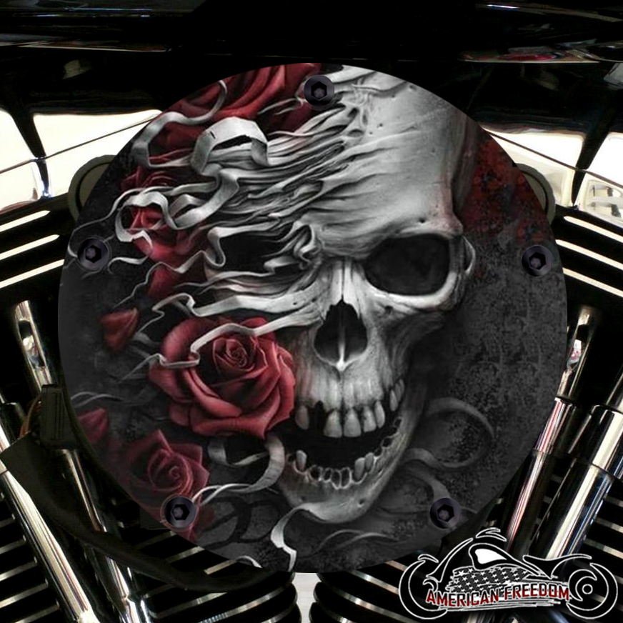 Detail Skull Air Cleaner Harley Nomer 36