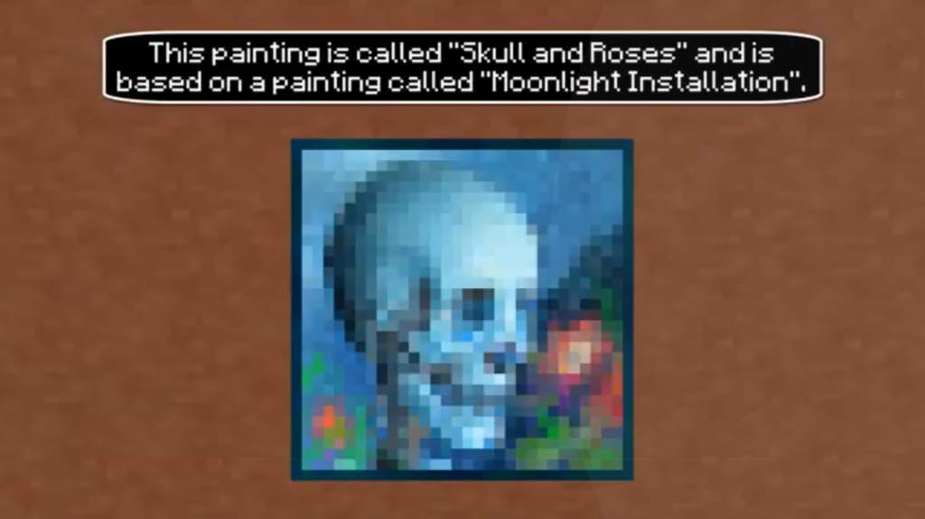 Detail Skull And Roses Minecraft Painting Nomer 16