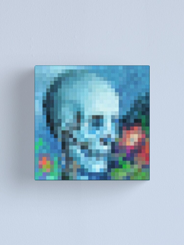 Detail Skull And Roses Minecraft Painting Nomer 3