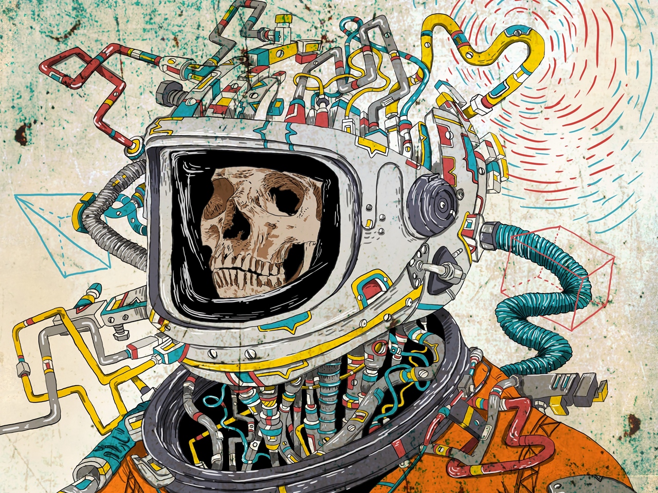 Detail Skull Astronaut Wallpaper Nomer 21