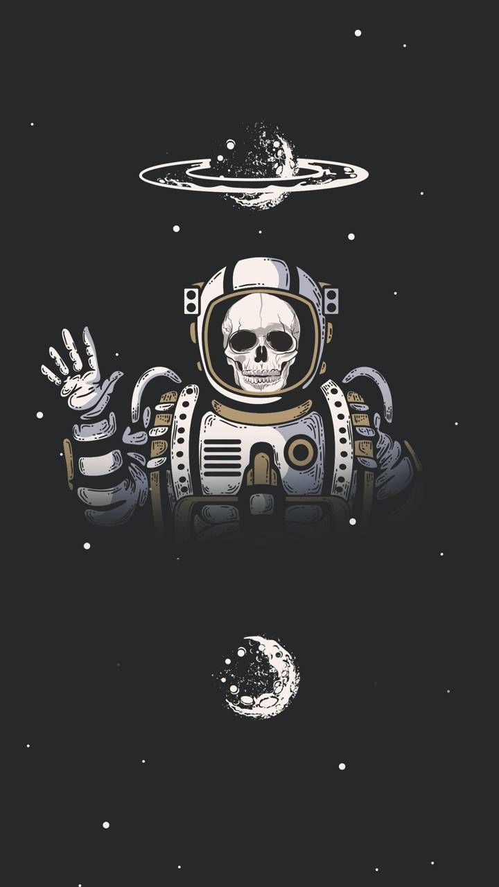 Detail Skull Astronaut Wallpaper Nomer 8