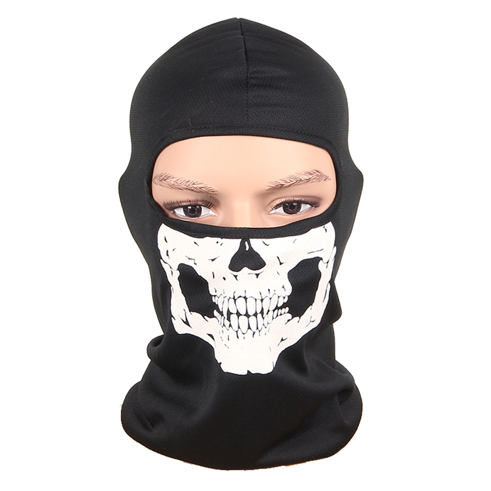 Detail Skull Balaclava Face Mask Ghost Nomer 21