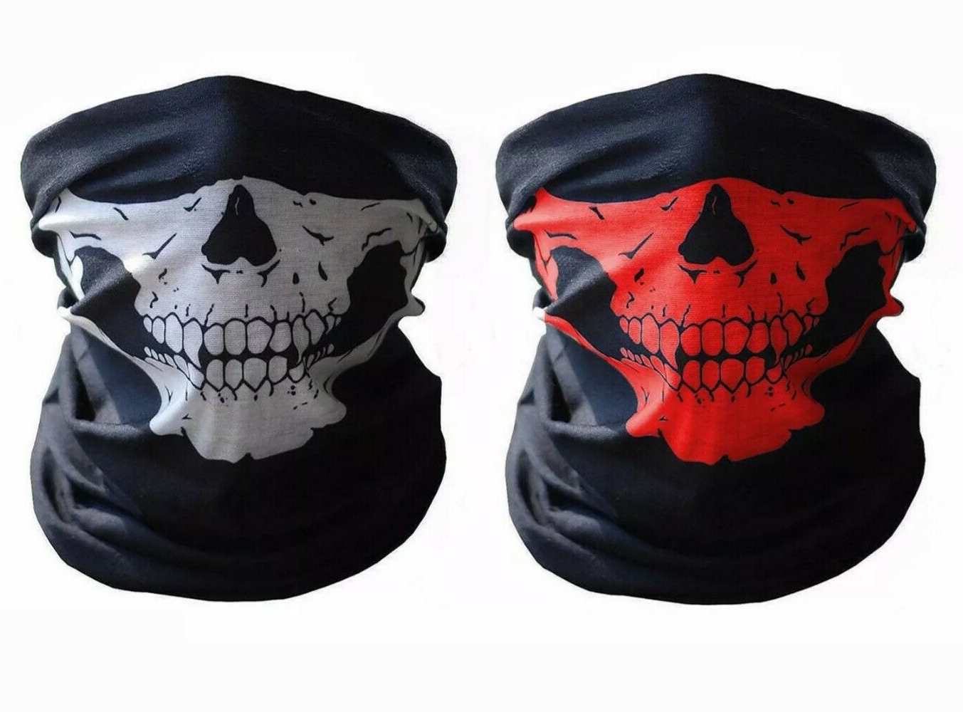 Detail Skull Balaclava Face Mask Ghost Nomer 4