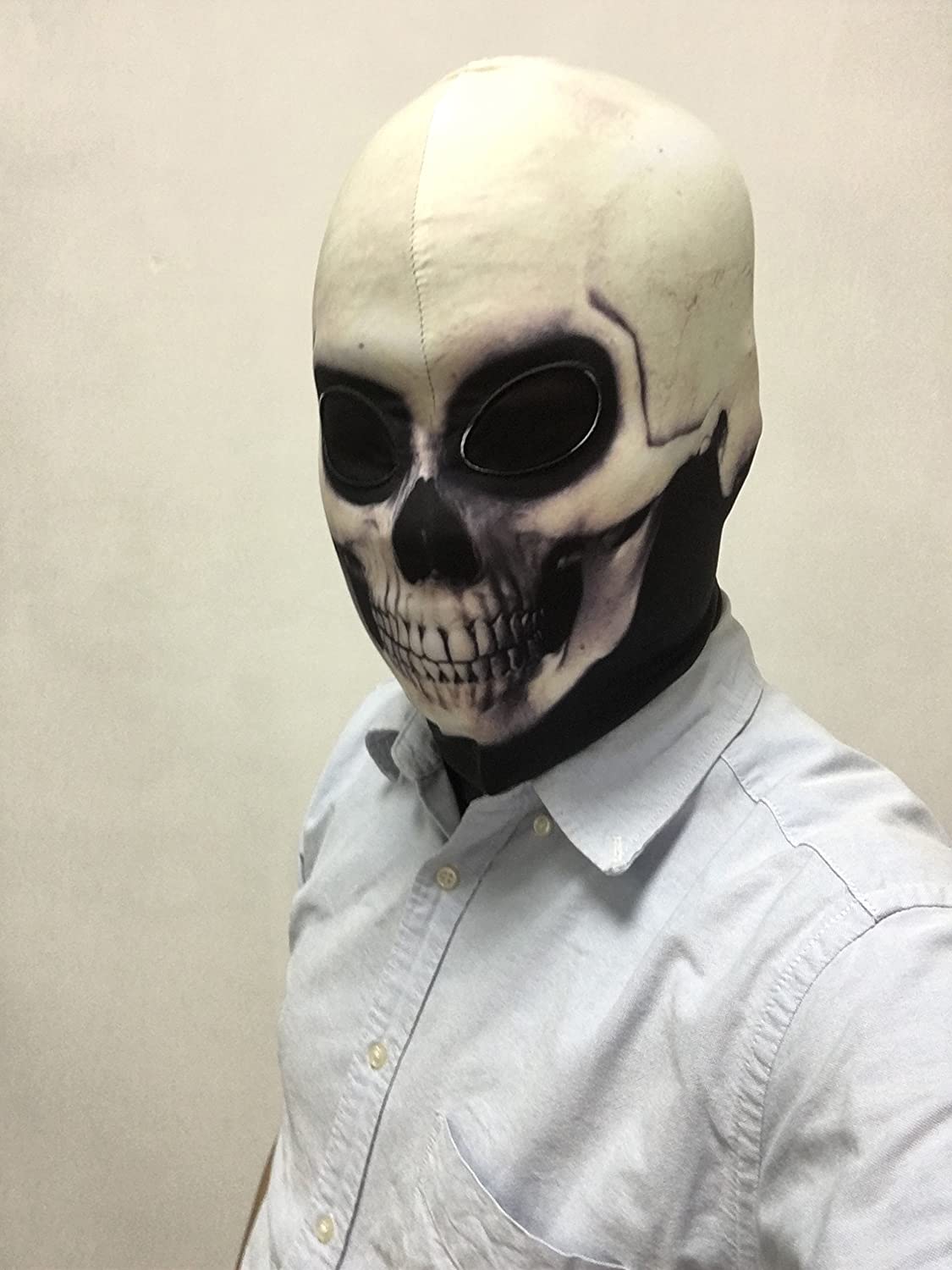 Detail Skull Balaclava Face Mask Ghost Nomer 52