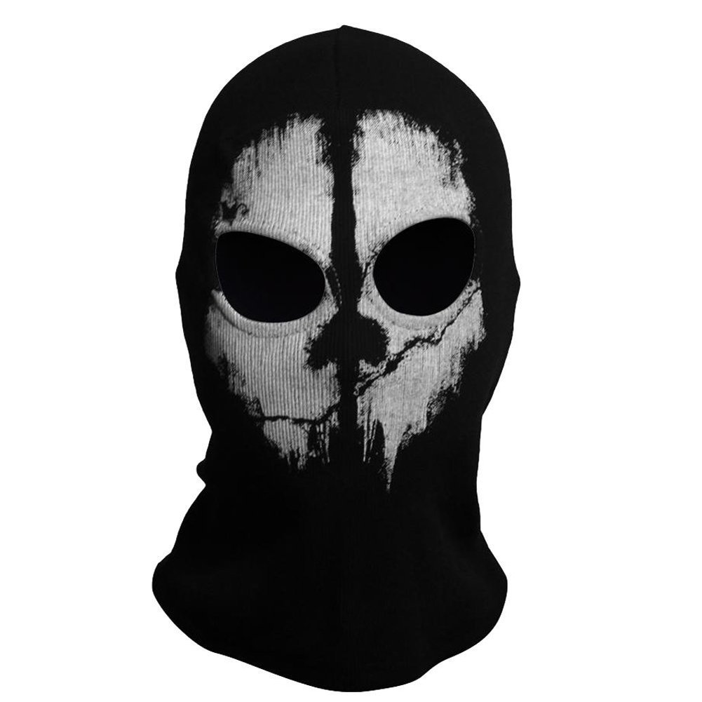 Detail Skull Balaclava Face Mask Ghost Nomer 10