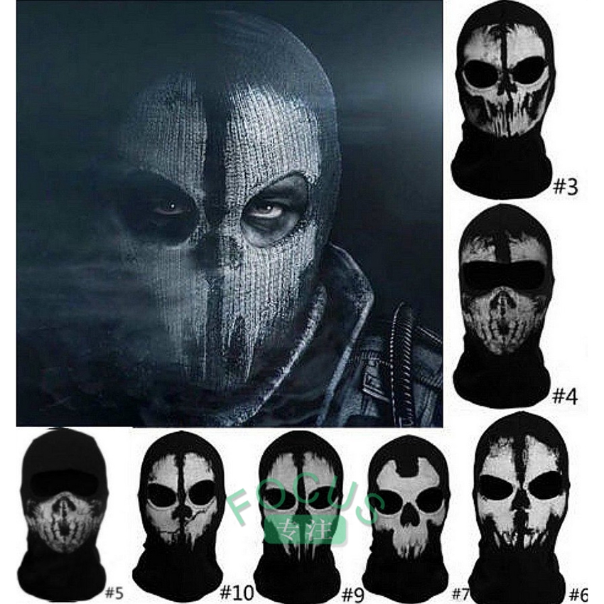 Detail Skull Balaclava Ghost Nomer 21