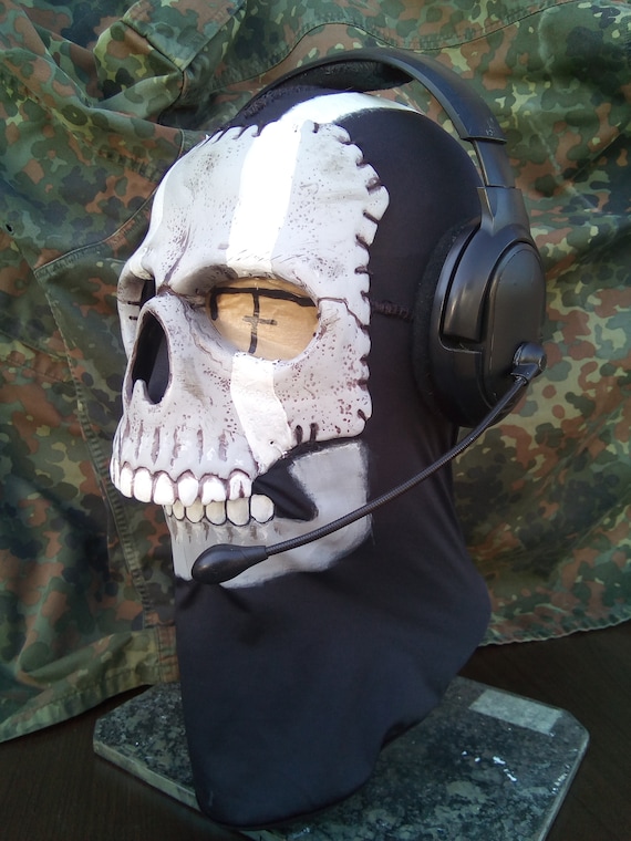 Detail Skull Balaclava Ghost Nomer 33