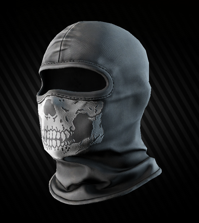 Detail Skull Balaclava Ghost Nomer 6