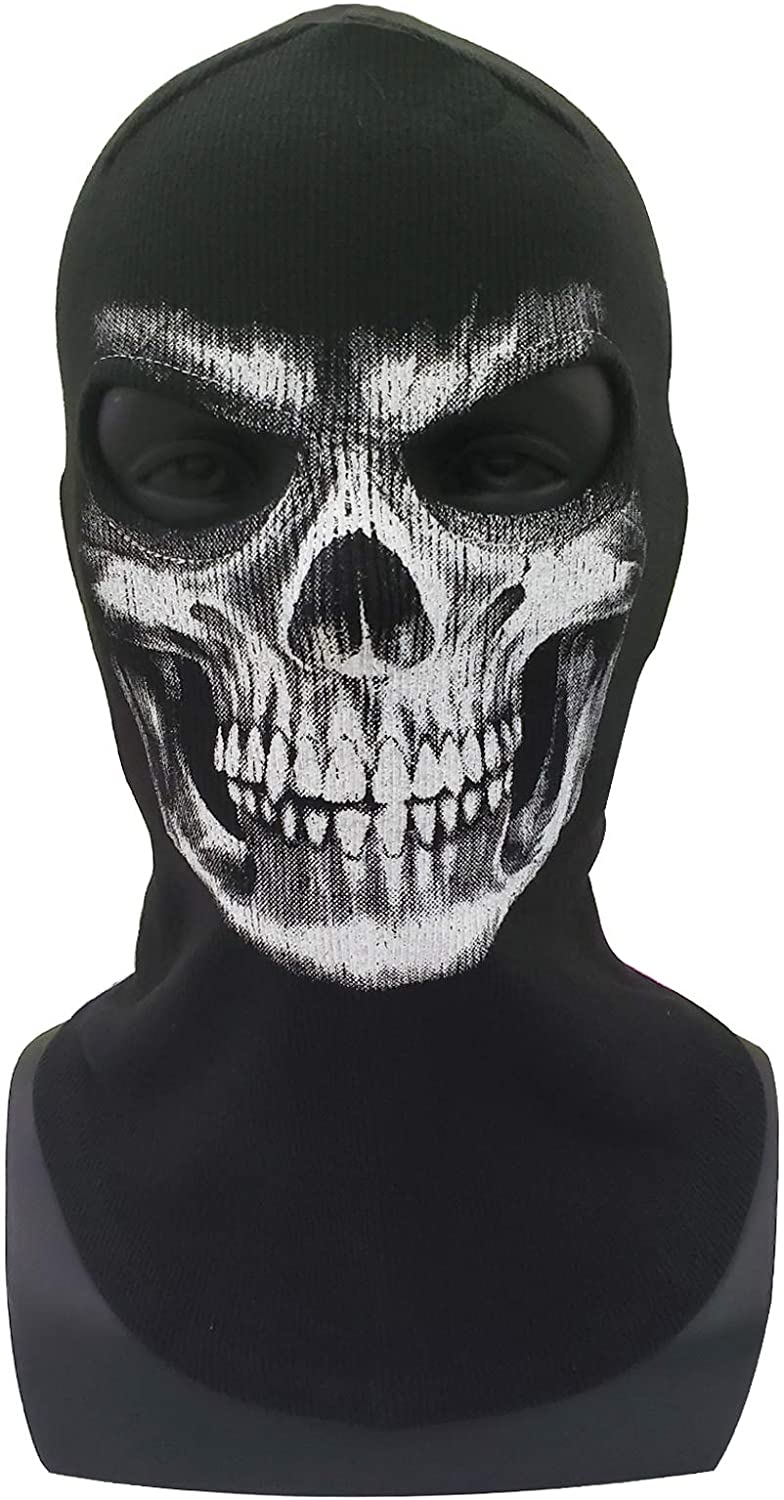 Detail Skull Balaclava Ghost Nomer 47