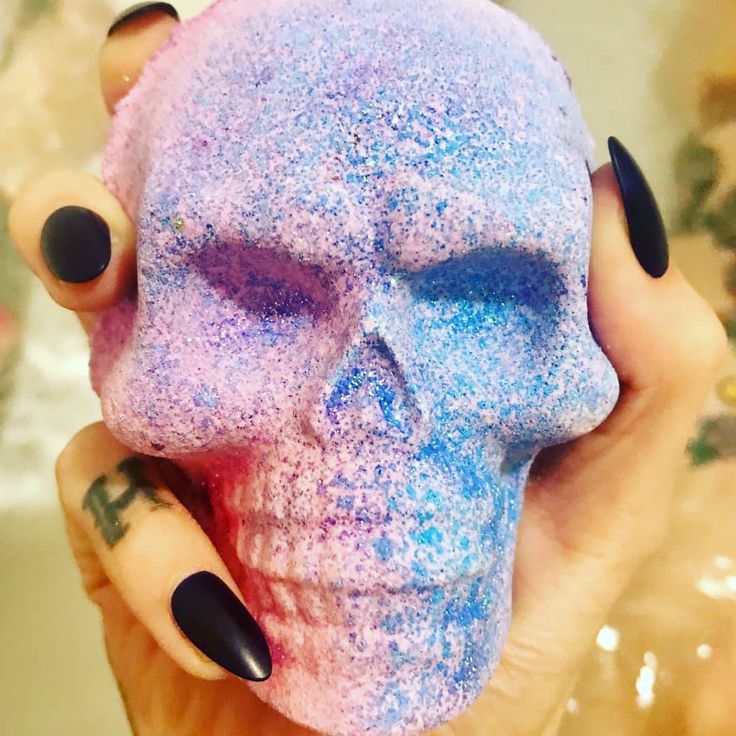 Detail Skull Bath Bomb With Ring Nomer 35