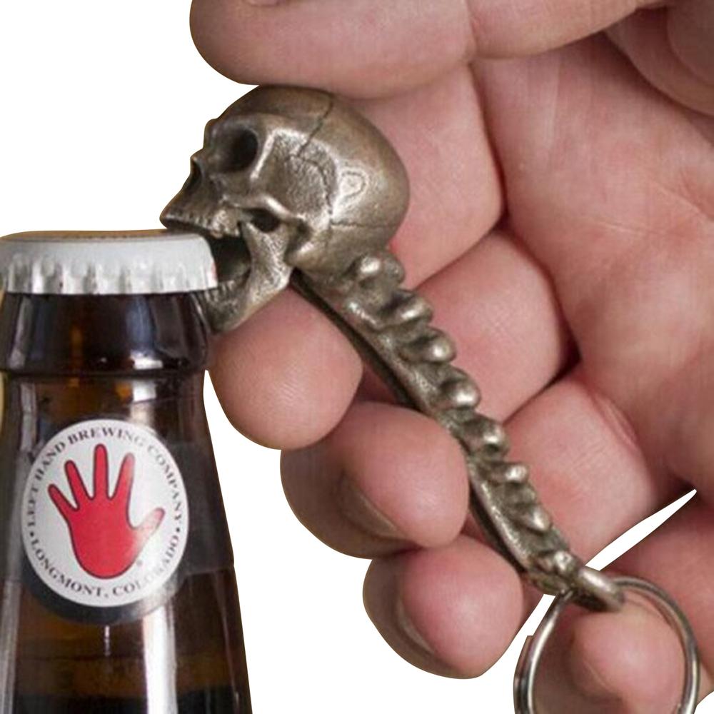Detail Skull Bottle Opener Keychain Nomer 13