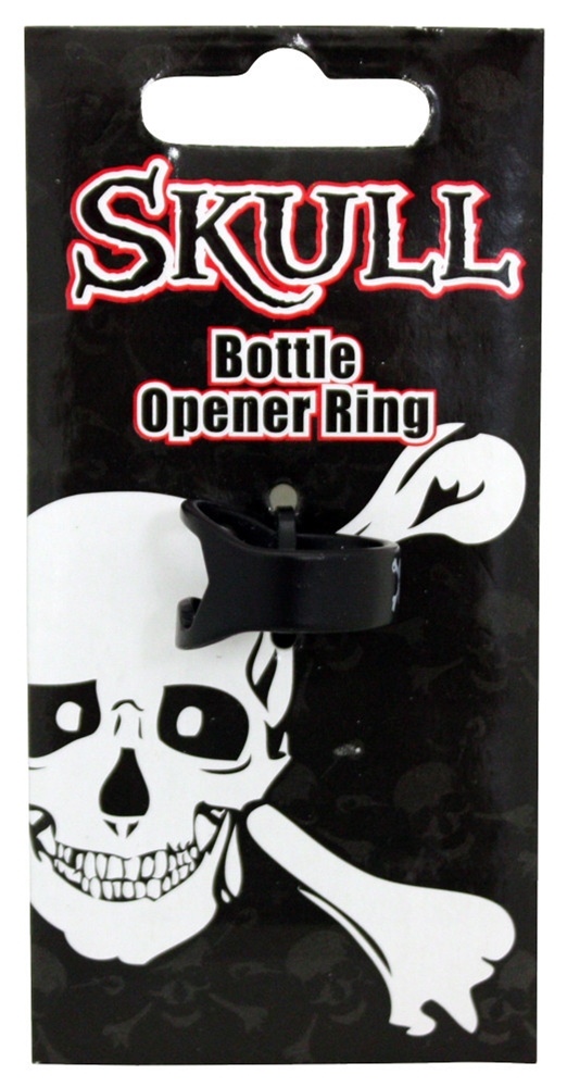 Detail Skull Bottle Opener Ring Nomer 34