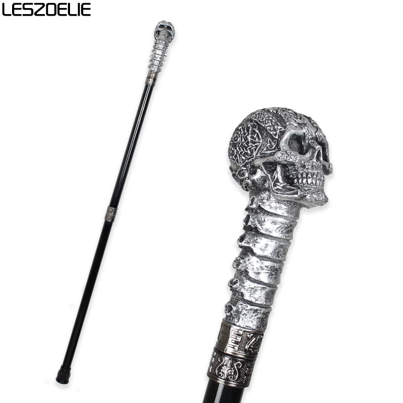 Detail Skull Cane Walking Stick Nomer 3