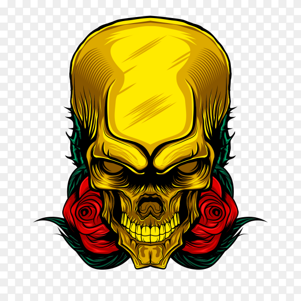 Detail Skull Clear Background Nomer 47