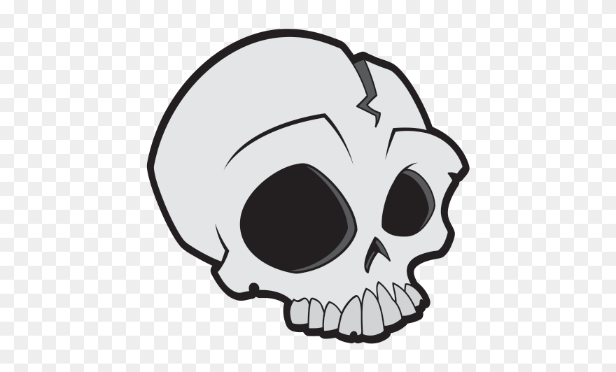 Detail Skull Clipart Nomer 21