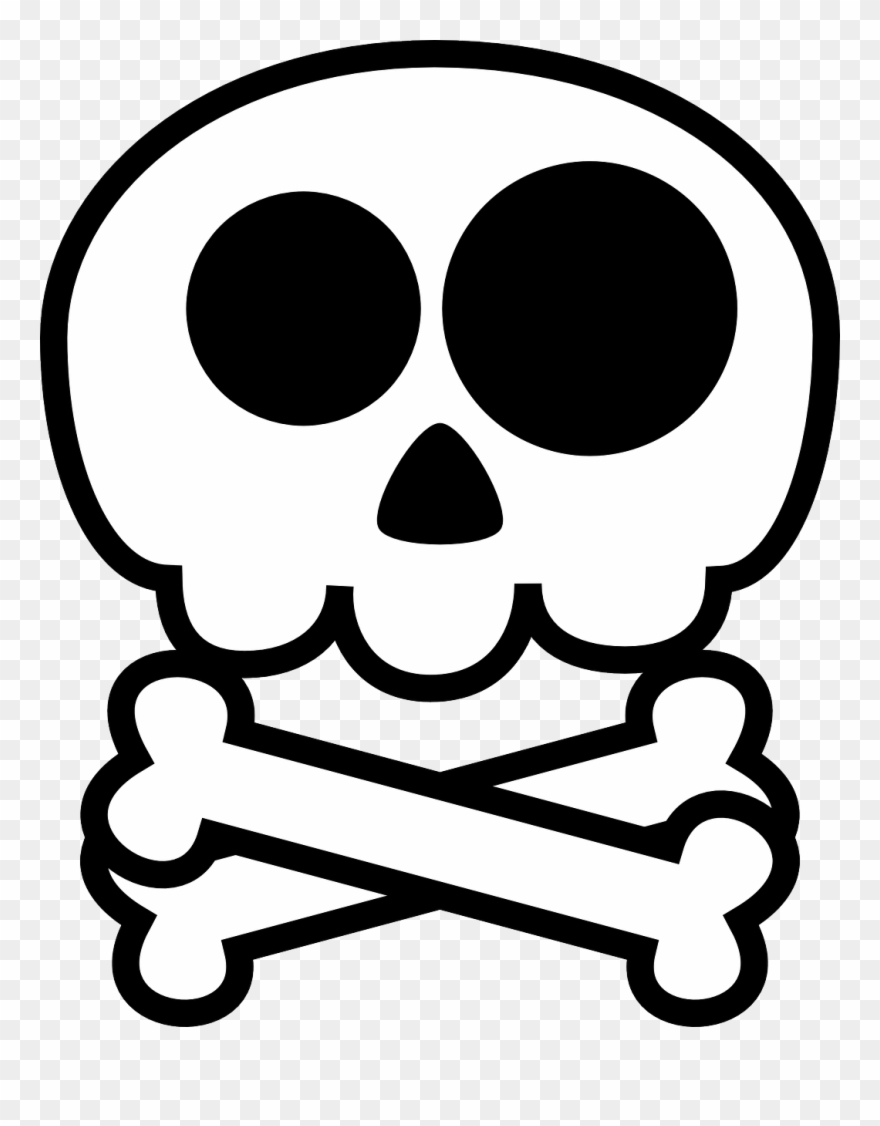 Detail Skull Clipart Nomer 45