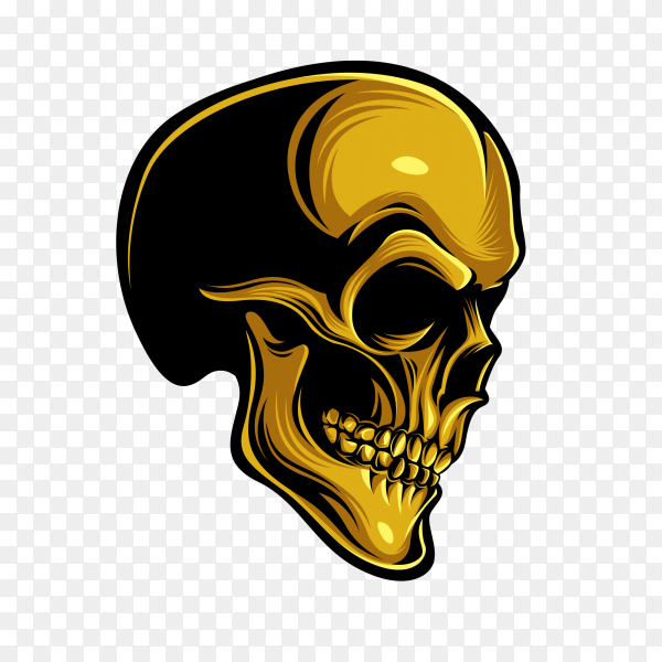 Detail Skull Design Png Nomer 16