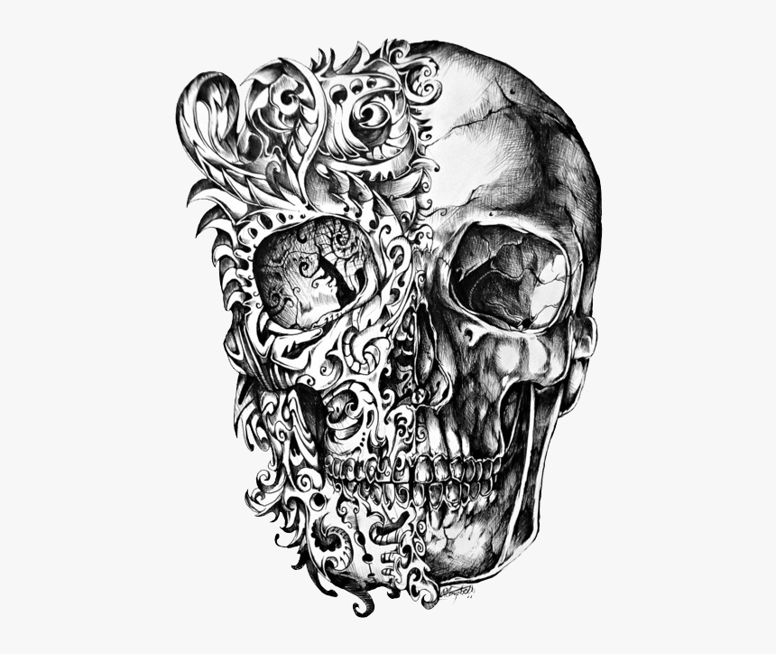 Detail Skull Design Png Nomer 20