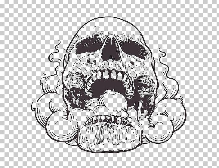 Detail Skull Design Png Nomer 37