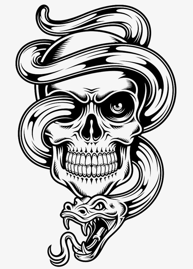 Detail Skull Design Png Nomer 46