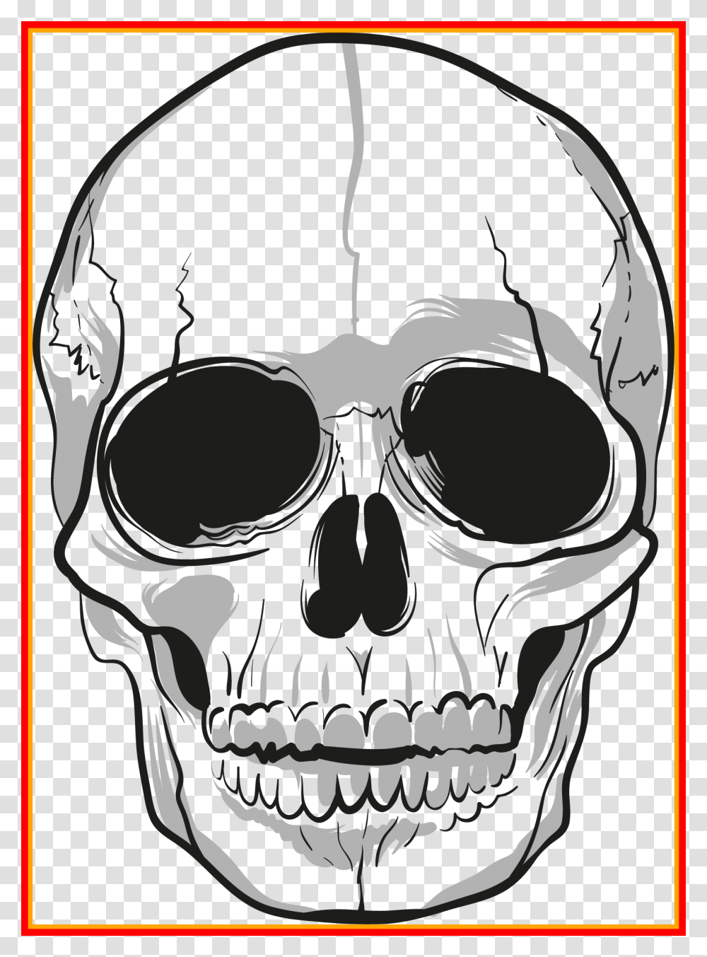 Detail Skull Face Png Nomer 25