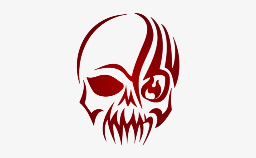 Detail Skull Face Transparent Nomer 33