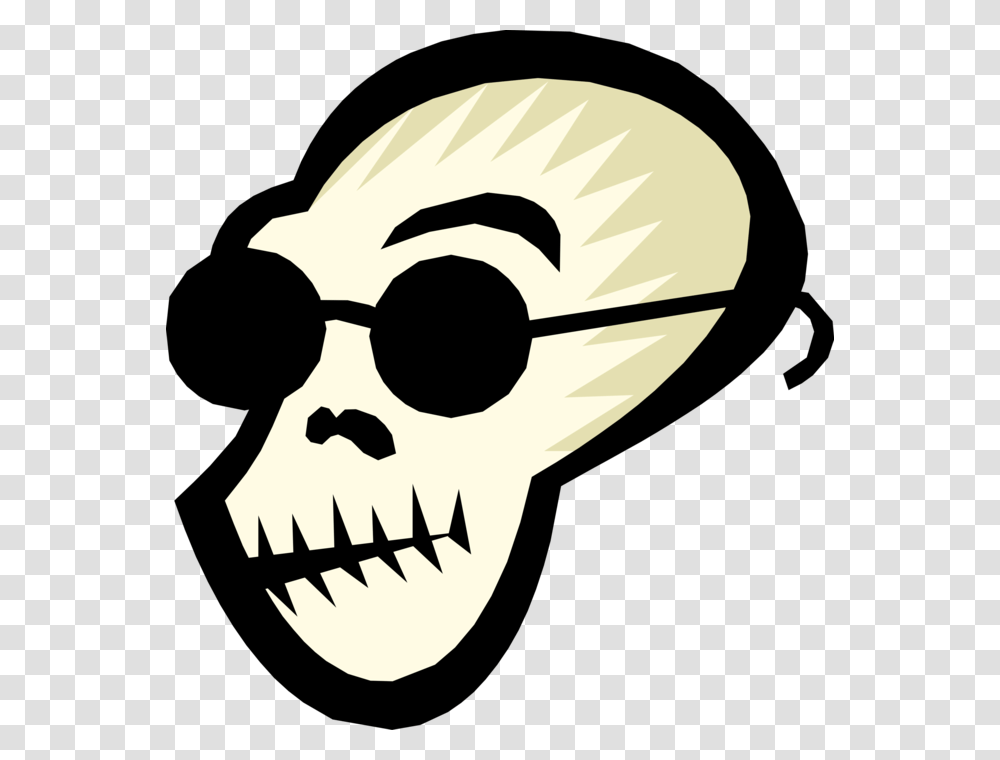 Detail Skull Face Transparent Nomer 51