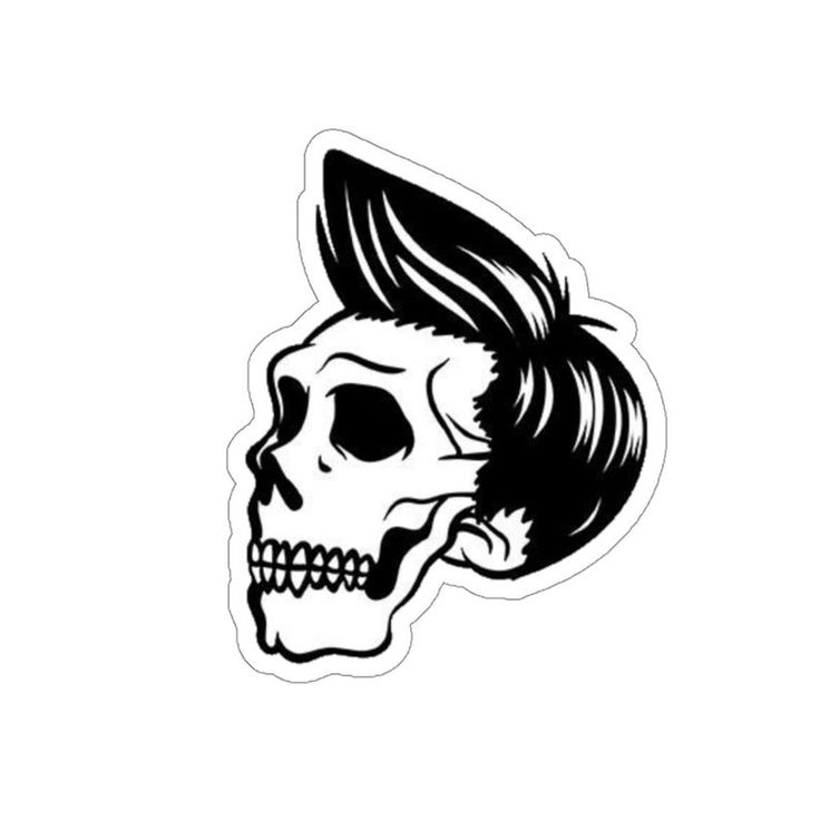 Detail Skull Face Transparent Nomer 52