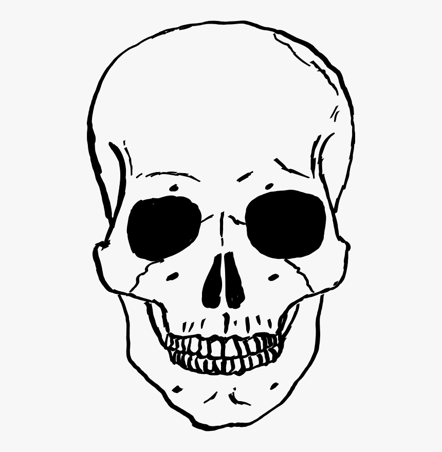 Detail Skull Face Transparent Nomer 9