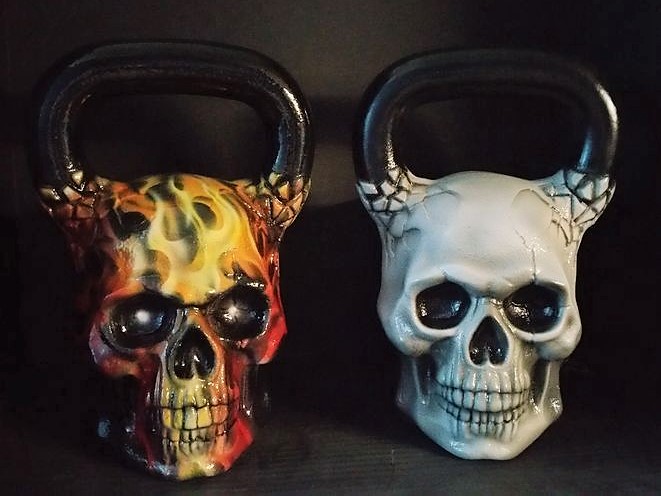 Detail Skull Kettlebell Nomer 28