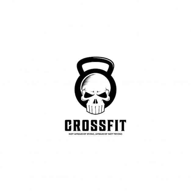 Detail Skull Kettlebell Logo Nomer 29