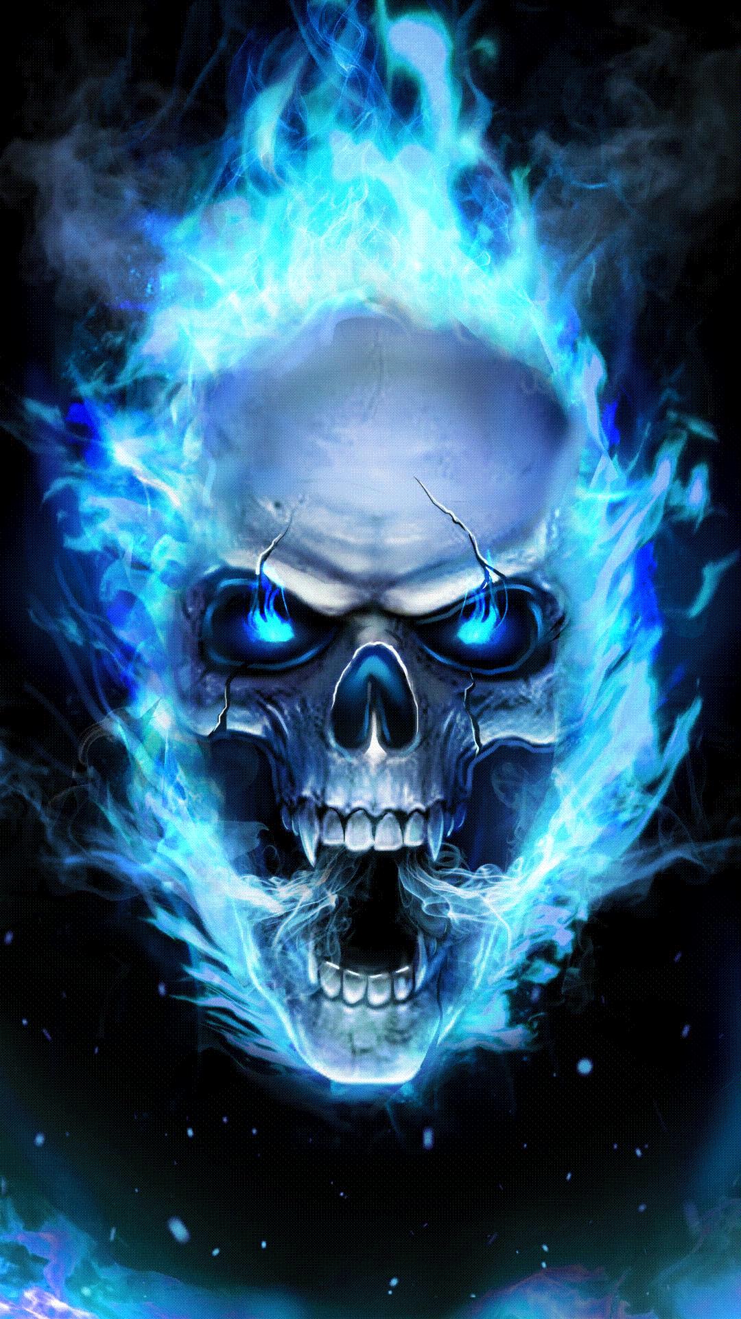 Detail Skull Live Wallpaper Nomer 13