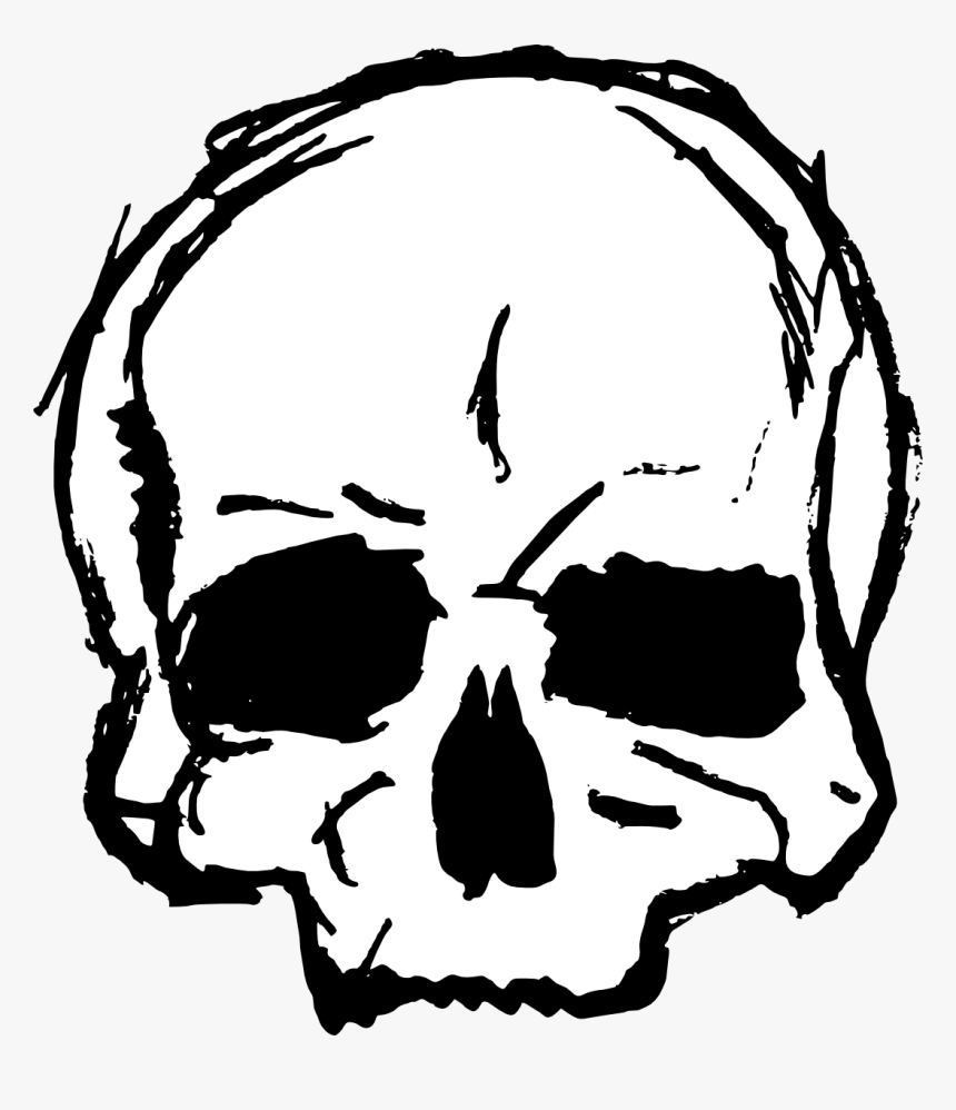 Detail Skull Outline Png Nomer 34