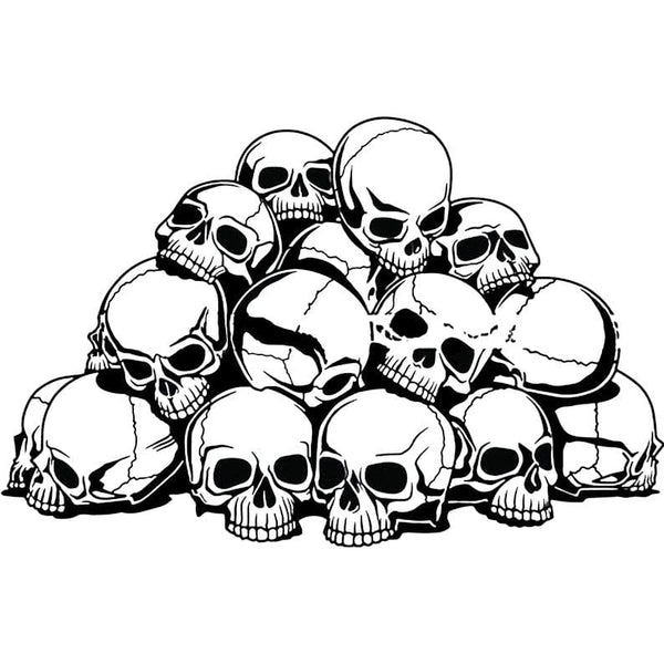 Detail Skull Pile Png Nomer 17