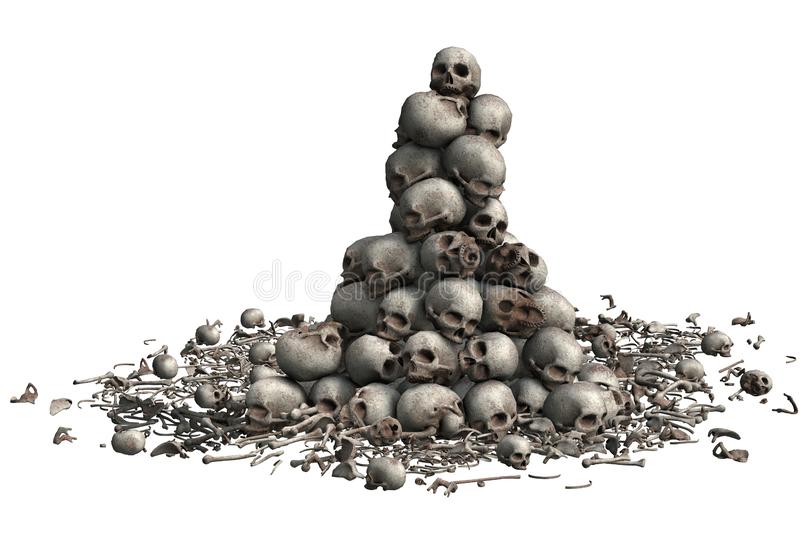 Detail Skull Pile Png Nomer 25