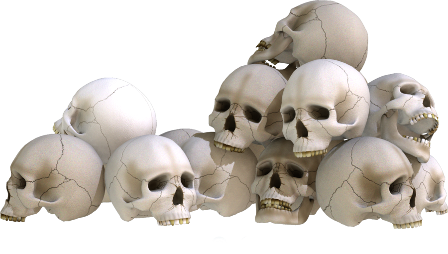 Detail Skull Pile Png Nomer 4