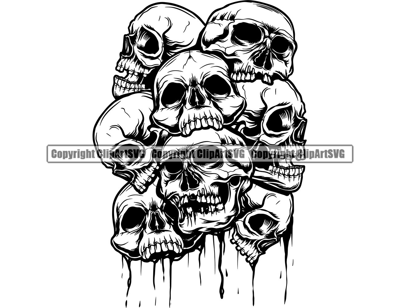 Detail Skull Pile Png Nomer 40