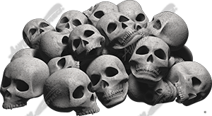 Detail Skull Pile Png Nomer 6