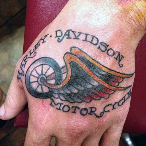 Detail Winged Motorcycle Wheel Tattoo Meaning Nomer 51