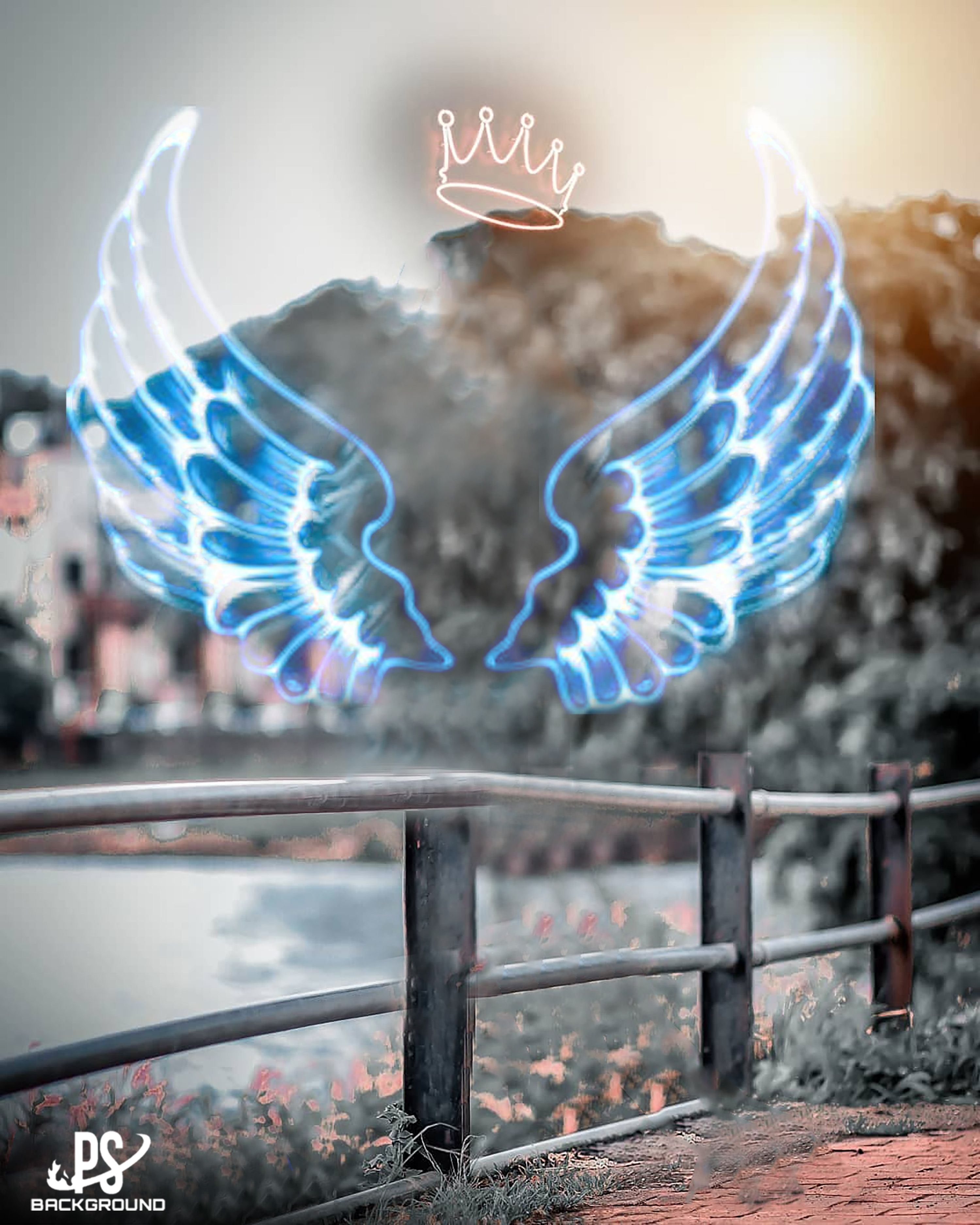 Detail Wings Background For Editing Nomer 6