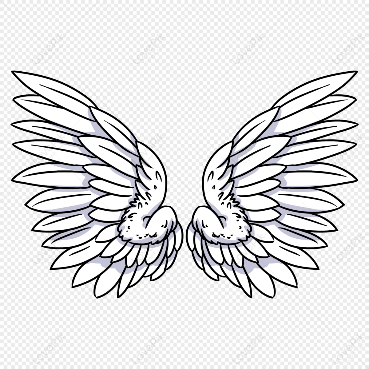 Detail Wings Drawing Png Nomer 55