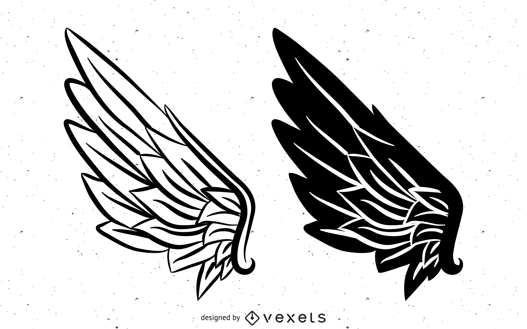 Detail Wings Png Vector Nomer 24