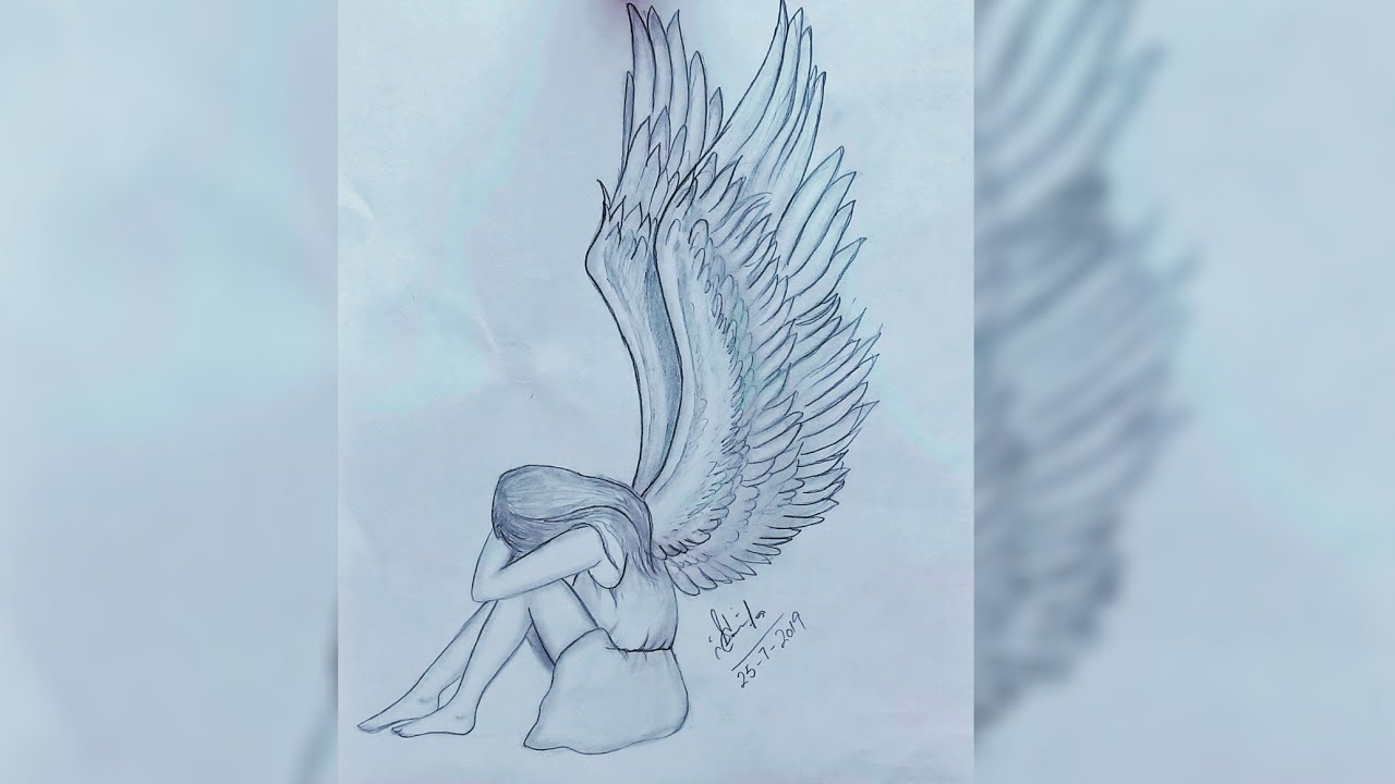 Detail Wings Sketch Nomer 46