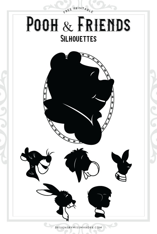 Detail Winnie The Pooh And Friends Silhouette Nomer 3