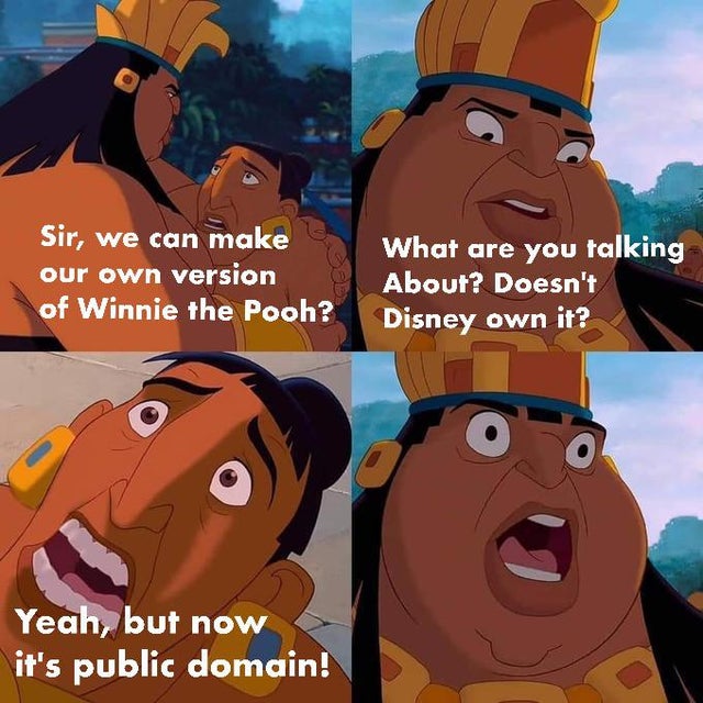 Detail Winnie The Pooh And Mickey Mouse Meme Nomer 20