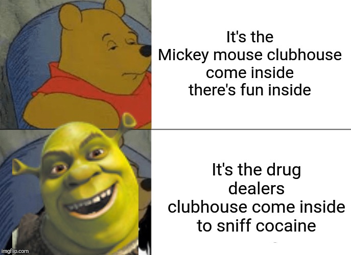 Detail Winnie The Pooh And Mickey Mouse Meme Nomer 24