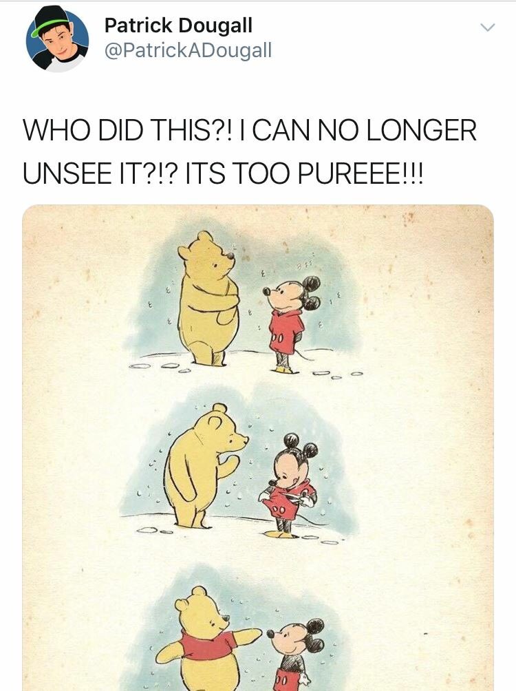 Winnie The Pooh And Mickey Mouse Share Clothes - KibrisPDR