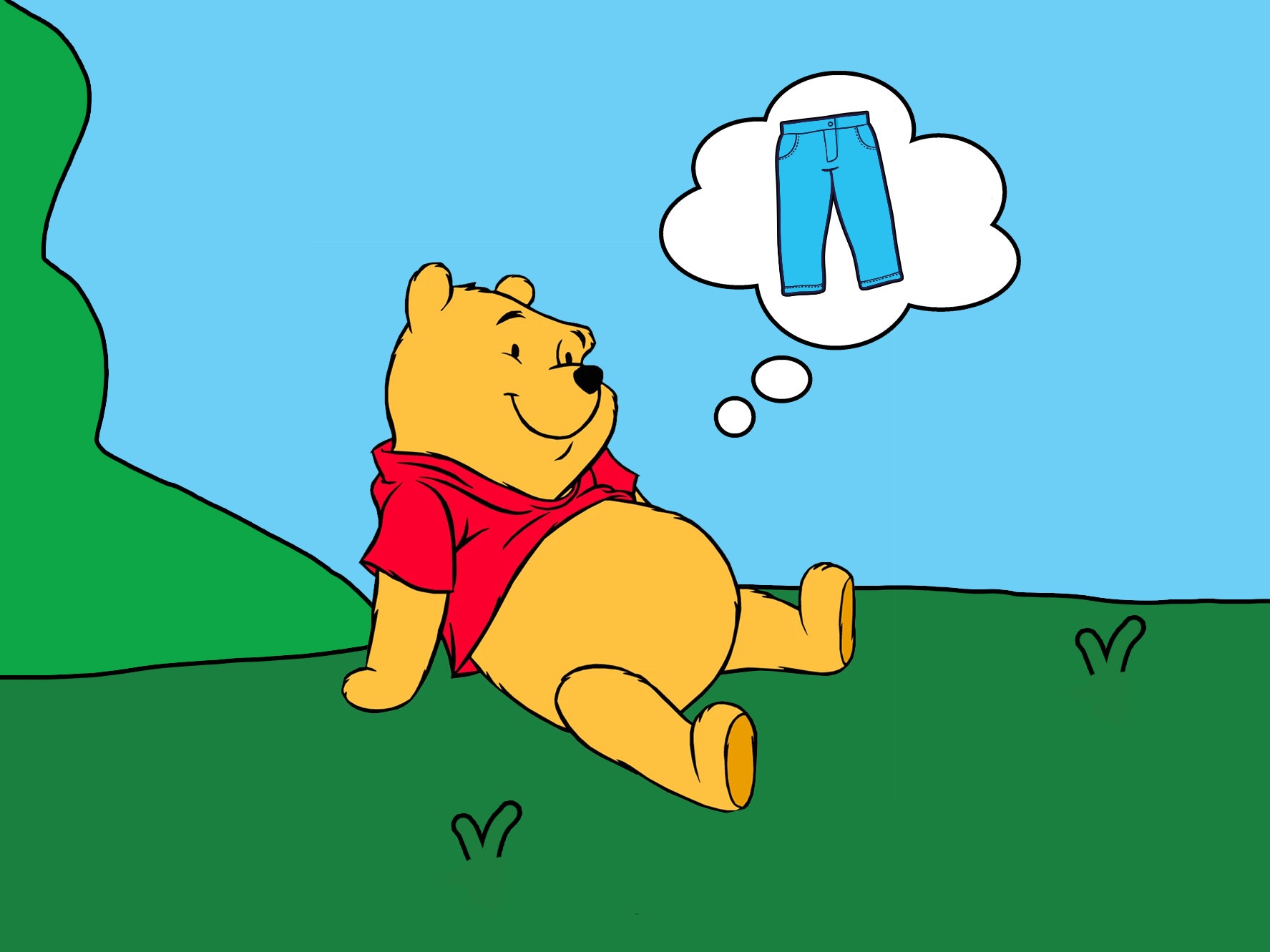 Detail Winnie The Pooh And Mickey Mouse Share Clothes Nomer 10