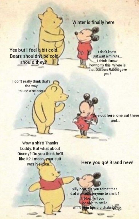 Detail Winnie The Pooh And Mickey Mouse Shirt Meme Nomer 9